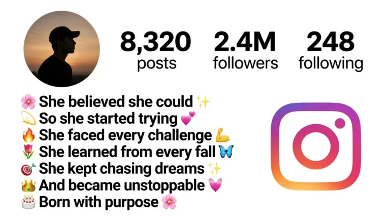 Motivational Bios for Instagram