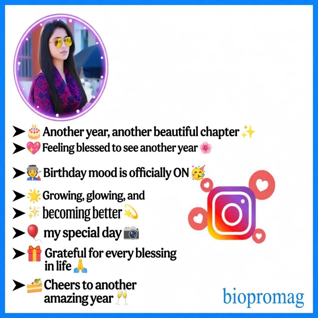 Birthday Bio for Instagram