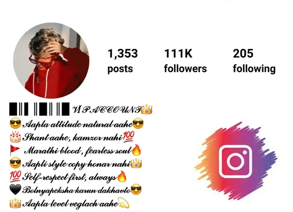 Attitude Marathi Bio for Instagram