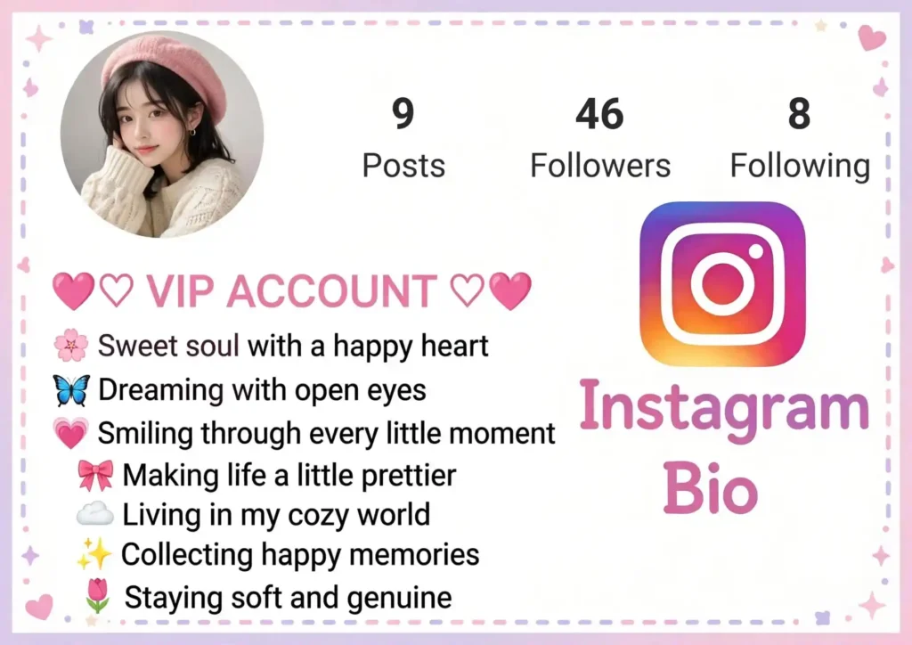 Cute Bio Ideas for Instagram