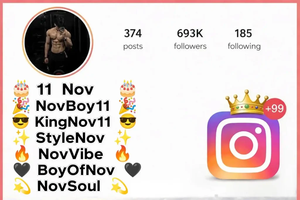 Instagram Usernames with Birth Dates